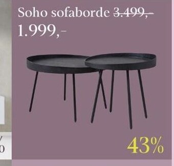 Soho sofaborde