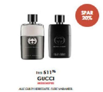 Matas Gucci tilbud