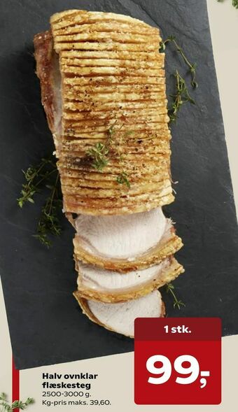 Dagli'Brugsen Halv ovnklar flæskesteg tilbud