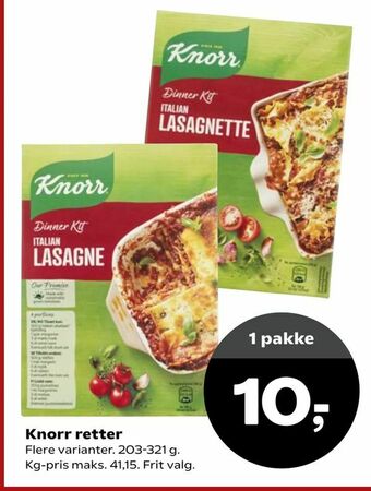 Dagli'Brugsen Knorr retter tilbud