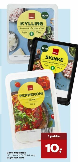 Coop toppings