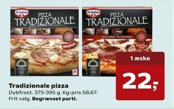 Dagli'Brugsen Tradizionale pizza tilbud