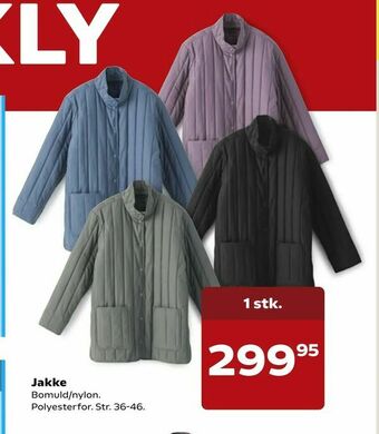 Kvickly Jakke tilbud