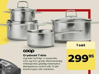 Kvickly Grydesæt 7 dele tilbud
