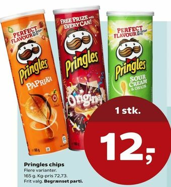 Kvickly Pringles chips tilbud