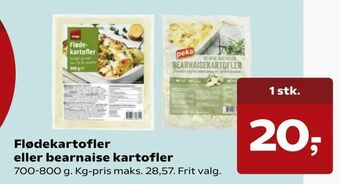 Kvickly Flødekartofler eller bearnaise kartofler tilbud