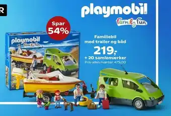 Kvickly Familiebil med trailer og båd tilbud