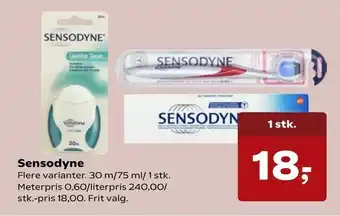 Kvickly Sensodyne tilbud