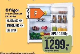 Frigor køleskab