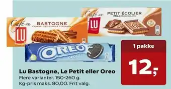 Kvickly Lu Bastogne, Le Petit eller Oreo tilbud