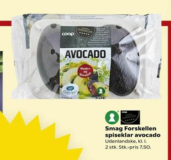 SuperBrugsen Smag Forskellen spiseklar avocado tilbud