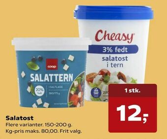 SuperBrugsen Salatost tilbud