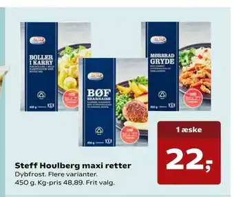 SuperBrugsen Steff Houlberg maxi retter tilbud