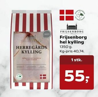 SuperBrugsen Frijsenborg hel kylling tilbud