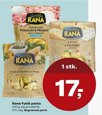 Rana fyldt pasta