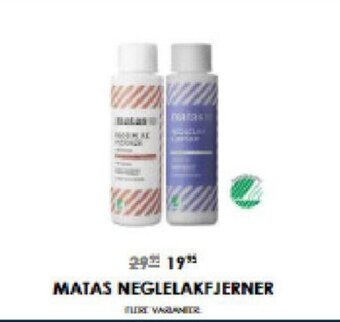 Matas MATAS NEGLELAKFJERNER tilbud