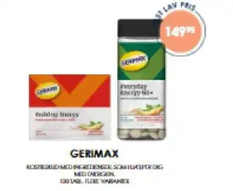 Matas GERIMAX tilbud