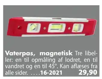 Vaterpas, magnetisk