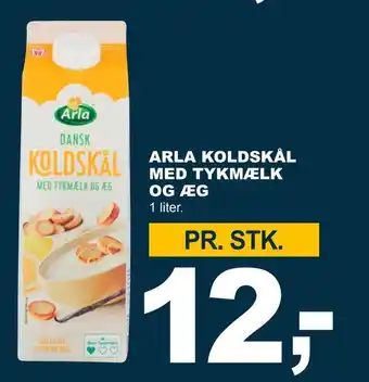 Let-Køb Arla koldskål med tykmælk og æg tilbud