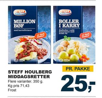 Let-Køb Steff houlberg middagsretter tilbud