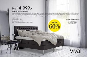 SENG Viva lux elevationsseng tilbud