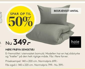 SENG Høie frøya sengetøj tilbud