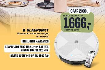 Skousen Blaupunkt robotstøvsuger b-100508 tilbud