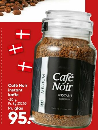 Bilka Café Noir instant kaffe tilbud