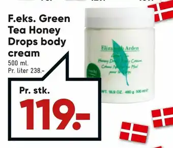 Bilka Green Tea Honey Drops body cream tilbud