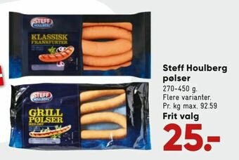 Bilka Steff Houlberg pølser tilbud