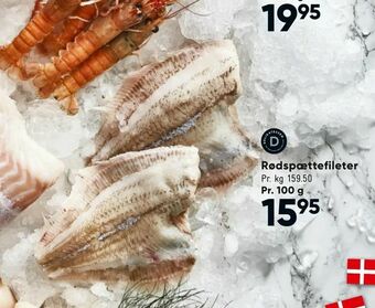 Bilka Rødspættefileter tilbud