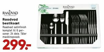 Bilka Raadvad bestiksæt tilbud