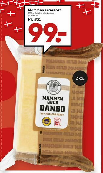 Bilka Mammen skæreost tilbud