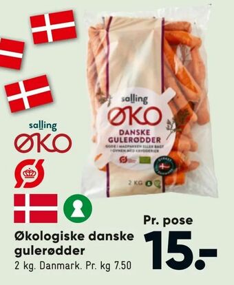 Bilka Økologiske danske gulerødder tilbud