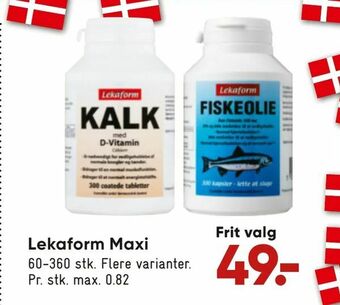 Bilka Lekaform Maxi tilbud