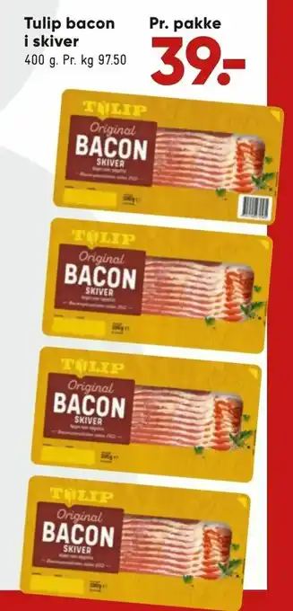 Bilka Tulip bacon i skiver tilbud