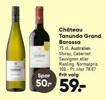 Bilka Château Tanunda Grand Barossa tilbud