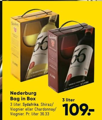 Bilka Nederburg Bag in Box tilbud