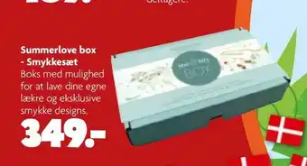 Summerlove box - Smykkesæt
