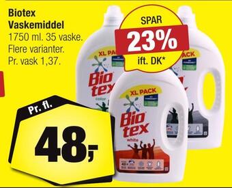 Biotex vaskemiddel