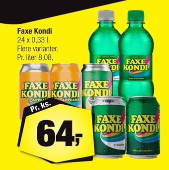 Calle Faxe kondi tilbud