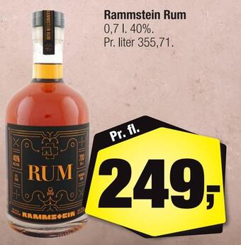 Calle Rammstein rum tilbud