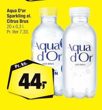 Calle Aqua d'or sparkling el. citrus brus tilbud