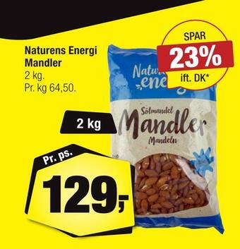 Calle Naturens energi mandler tilbud