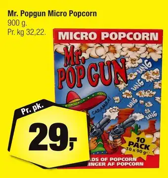 Calle Mr. popgun micro popcorn tilbud