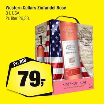 Calle Western cellars zinfandel rosé tilbud