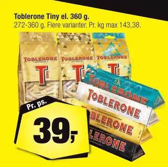 Calle Toblerone tiny el. 360 g tilbud