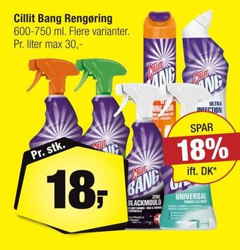 Calle Cillit bang rengøring tilbud