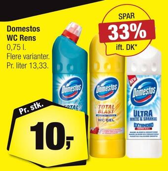Calle Domestos wc rens tilbud