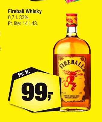 Fireball whisky